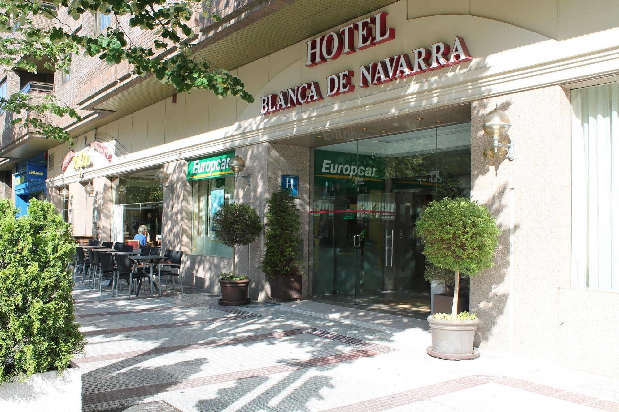 Hotel Blanca De Navarra Pamplona Dış mekan fotoğraf